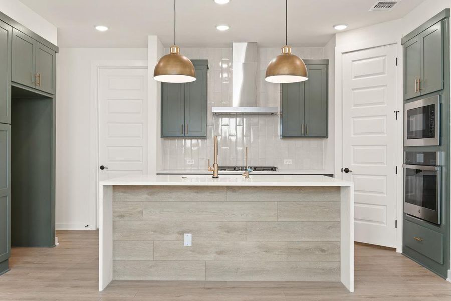Furnished interior view inside a new home in Heritage, Dripping Springs (Image 15).