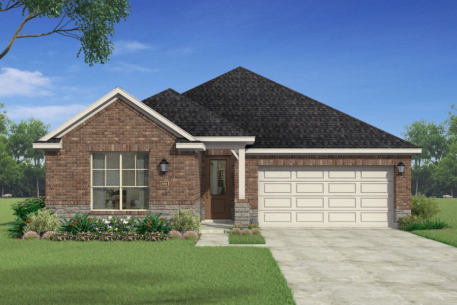 The Elinor II - Hill Country 2 Elevation