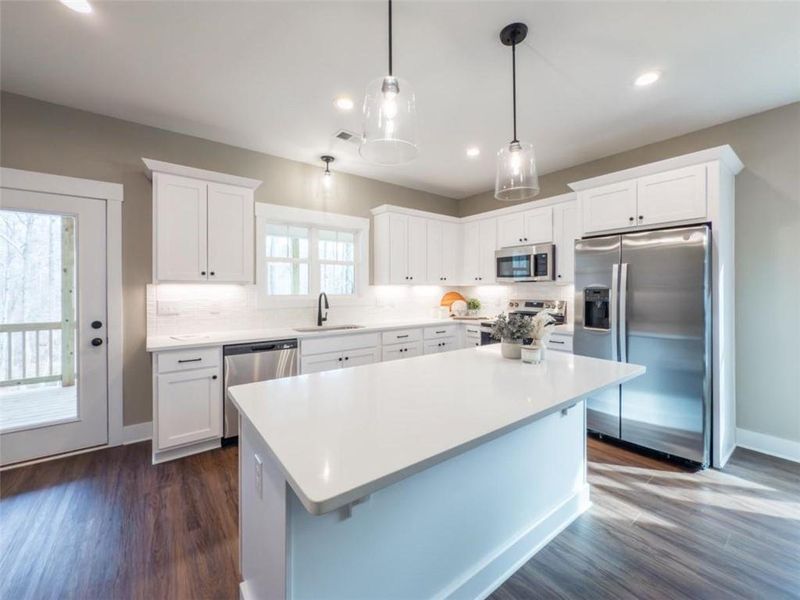 Furnished interior view inside a new home in , Covington (Image 40).