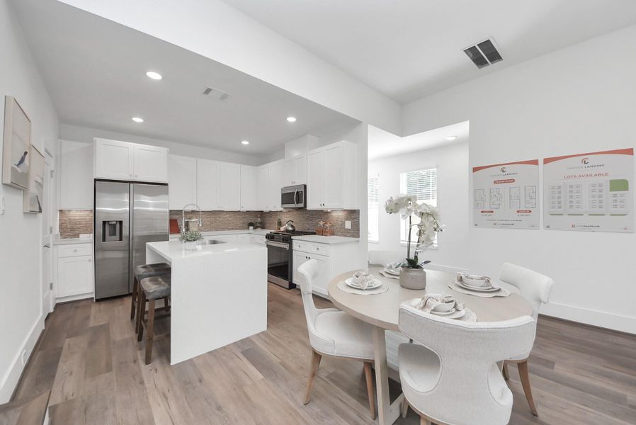 Furnished interior view inside a new home in Carver Landing, Houston (Image 32).