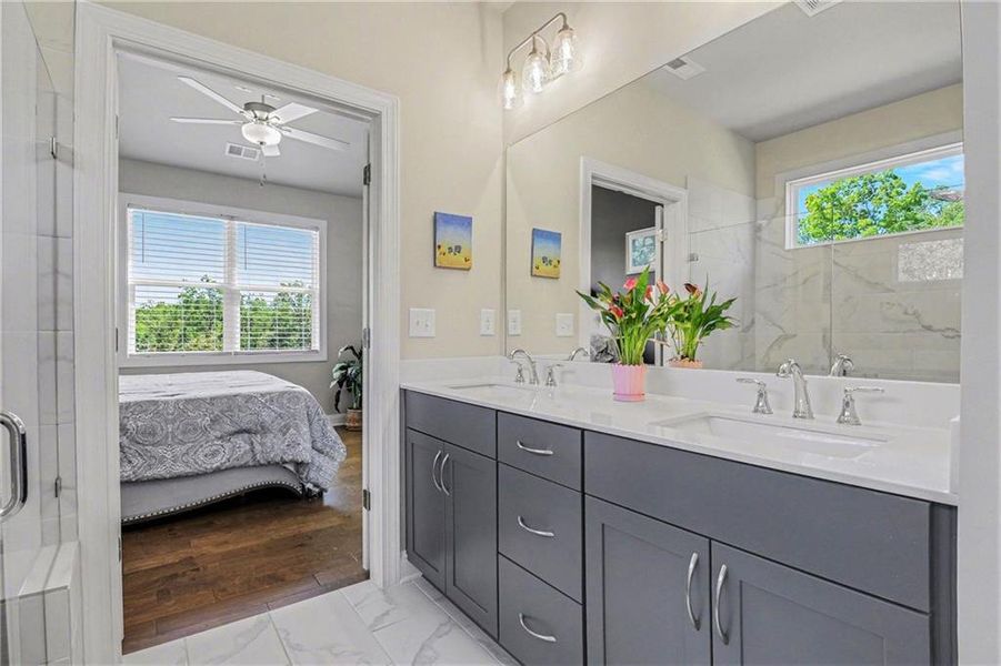 Furnished interior view inside a new home in , Canton (Image 14).