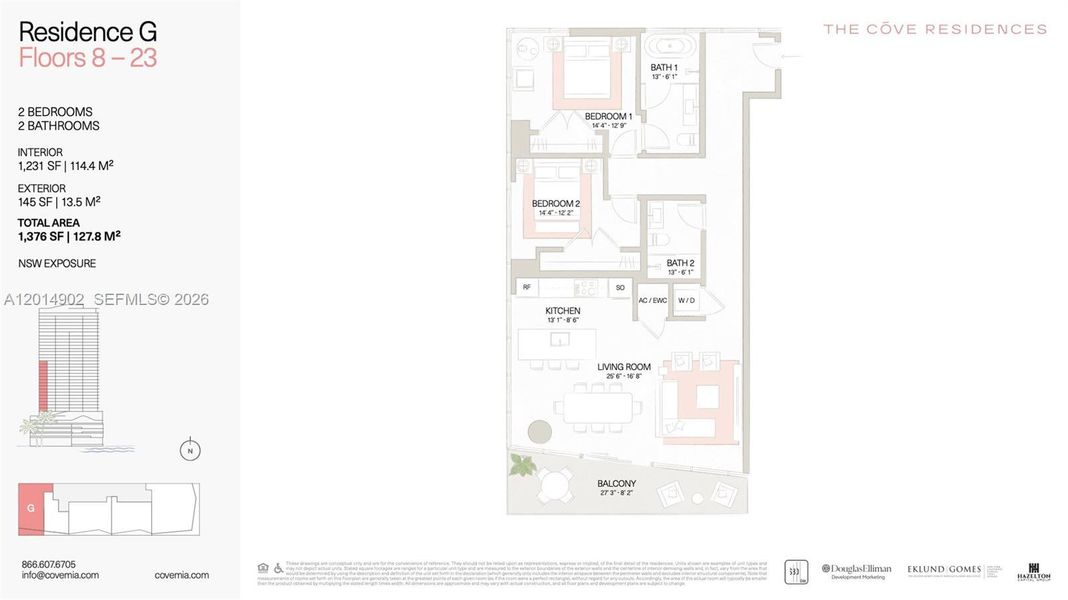 2D floor plan layout of this home in , Miami, FL (Image 5).