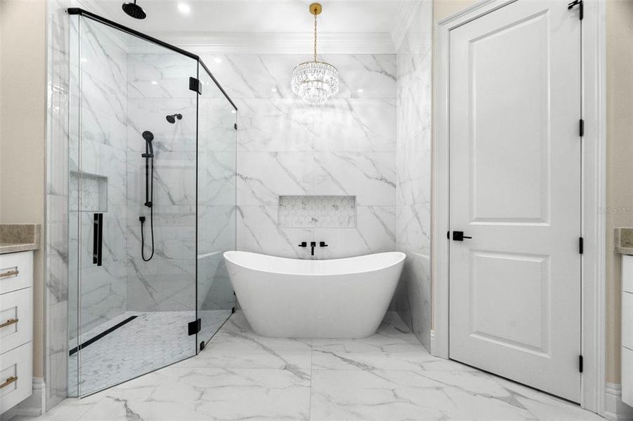 Furnished interior view inside a new home in , Safety Harbor (Image 41).