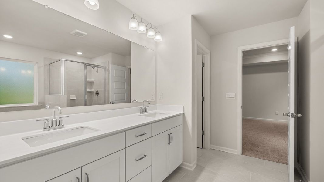 Representative furnished interior of a home built from the Summit by D.R. Horton in The Gates at Pates Creek, Hampton (Image 11).