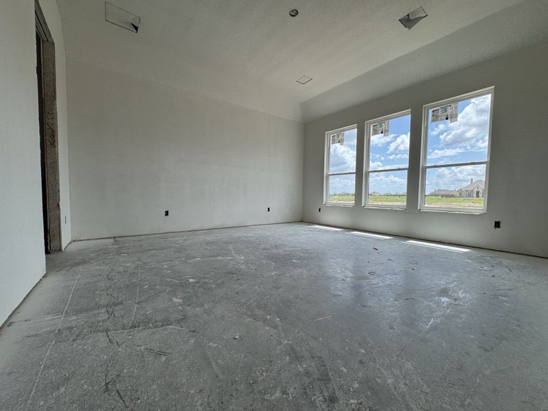 In-progress construction of a new home in Coyote Crossing, Godley, TX (Image 11).