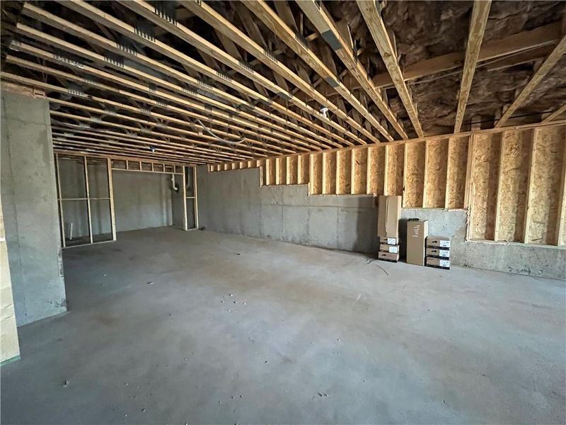 In-progress construction of a new home in East Harbor II at Chestatee, Dawsonville, GA (Image 25).