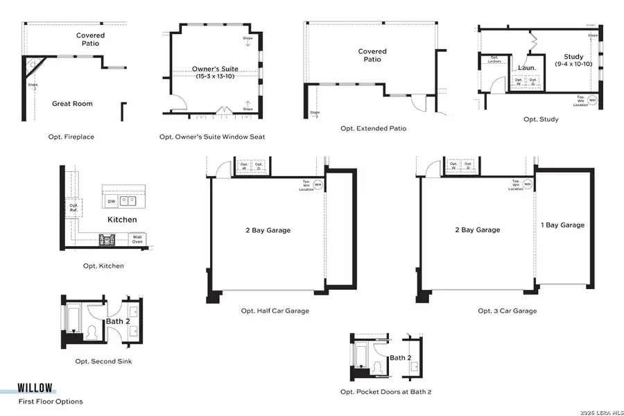 2D floor plan layout of this home in Veranda, San Antonio, TX (Image 2). 2D floor plan layout of this home in Veranda, San Antonio, TX (Image 2).