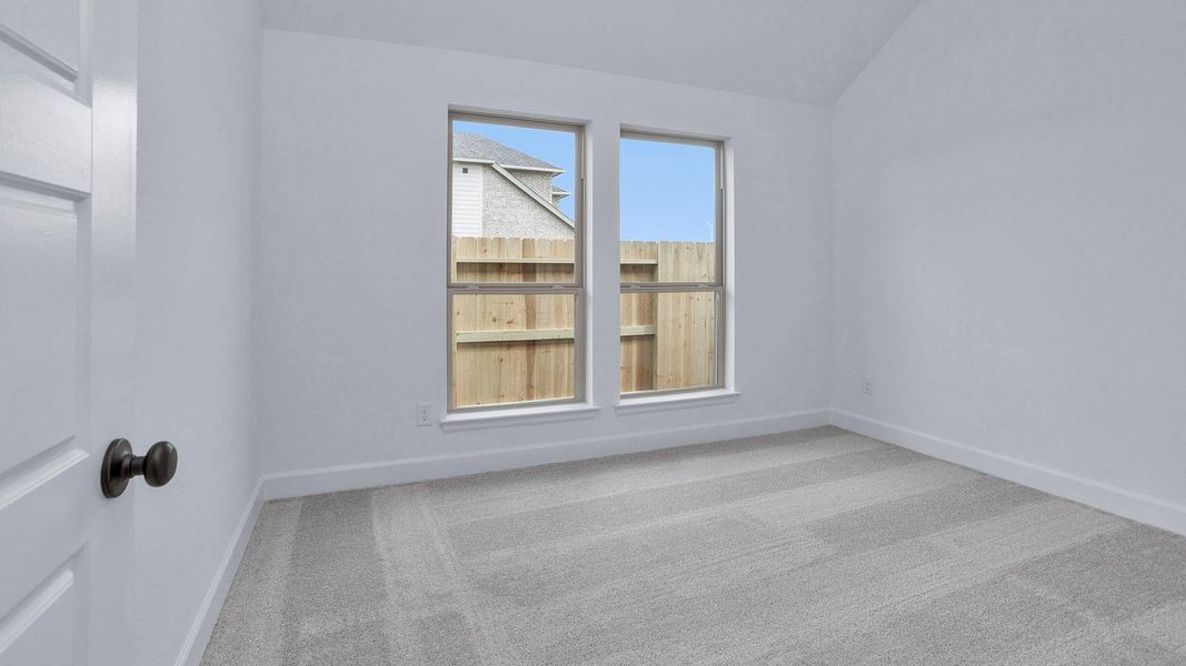 Spacious, unfurnished interior of a new home in Everly, Tomball (Image 7).