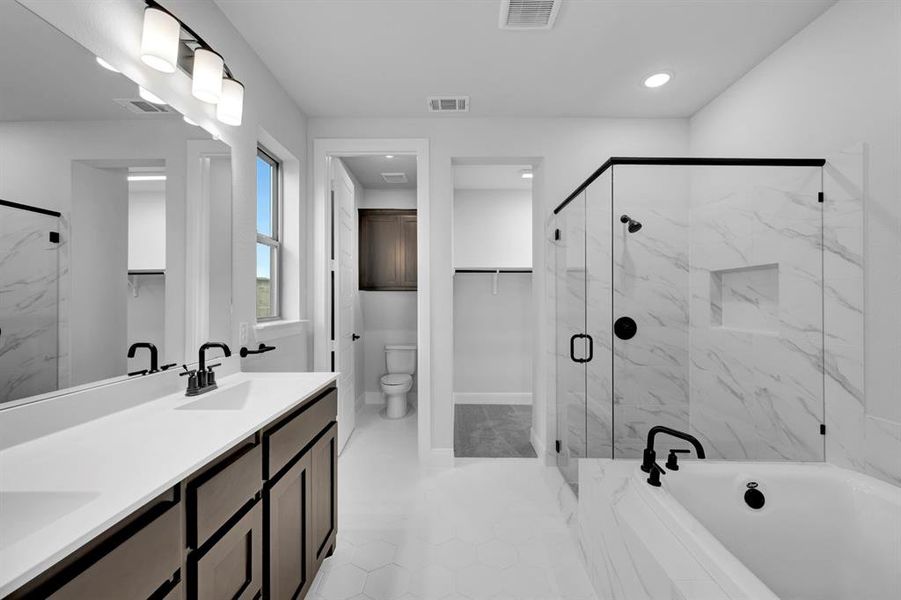 Furnished interior view inside a new home in Treeline, Justin (Image 20).