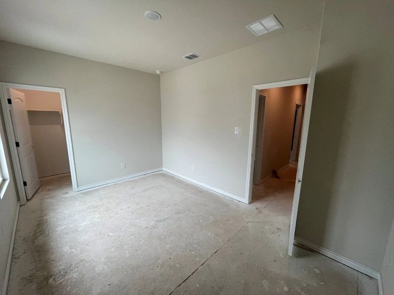 In-progress construction of a new home in Lariat, Liberty Hill, TX (Image 34).