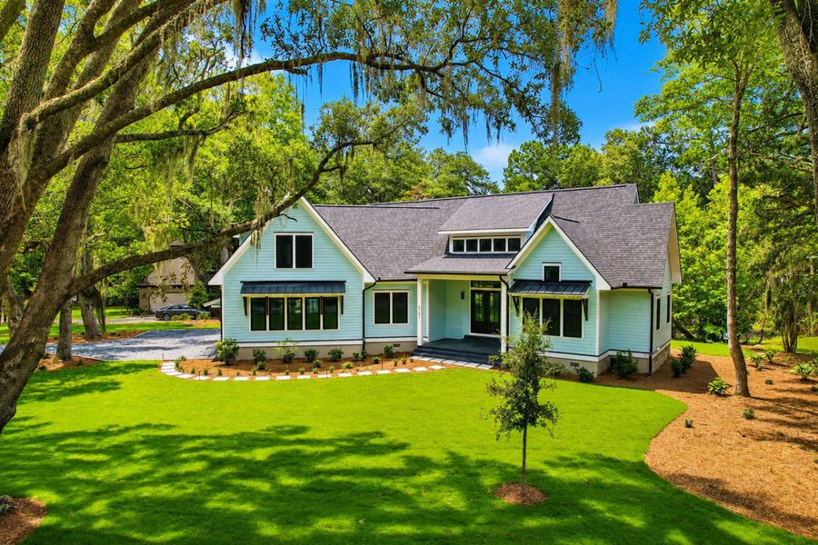 Front exterior of a new home in , Hollywood, SC, highlighting curb appeal (Image 31). Front exterior of a new home in , Hollywood, SC, highlighting curb appeal (Image 31).