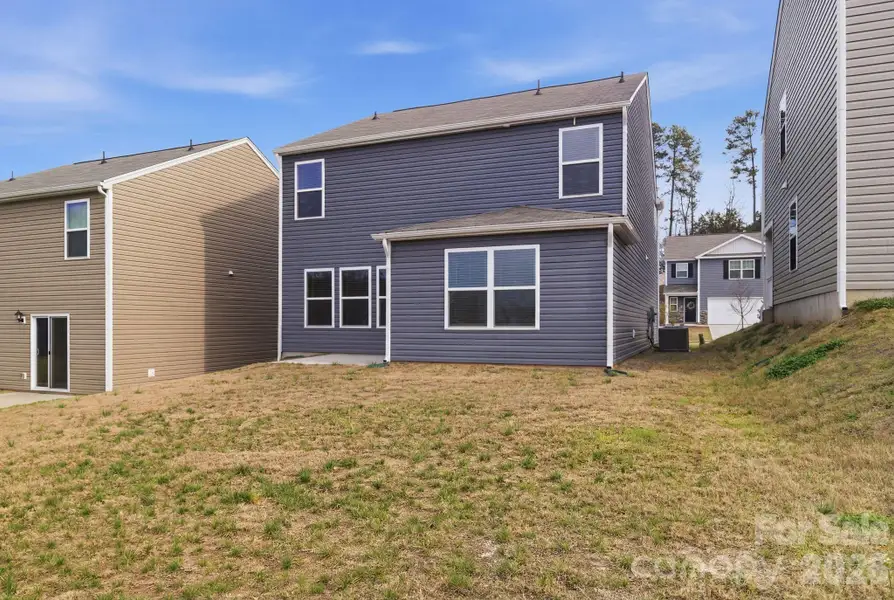 Exterior details and patio area of a home in Huffman Ridge, Hickory (Image 4).