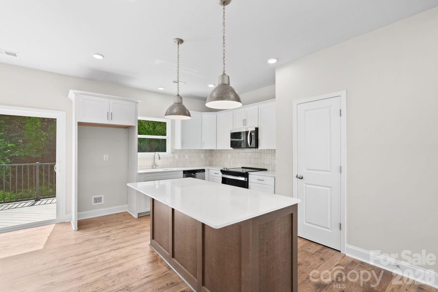 Furnished interior view inside a new home in , Asheville (Image 7). Furnished interior view inside a new home in , Asheville (Image 7).