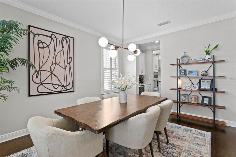 Furnished interior view inside a new home in , Tampa (Image 6). Furnished interior view inside a new home in , Tampa (Image 6).