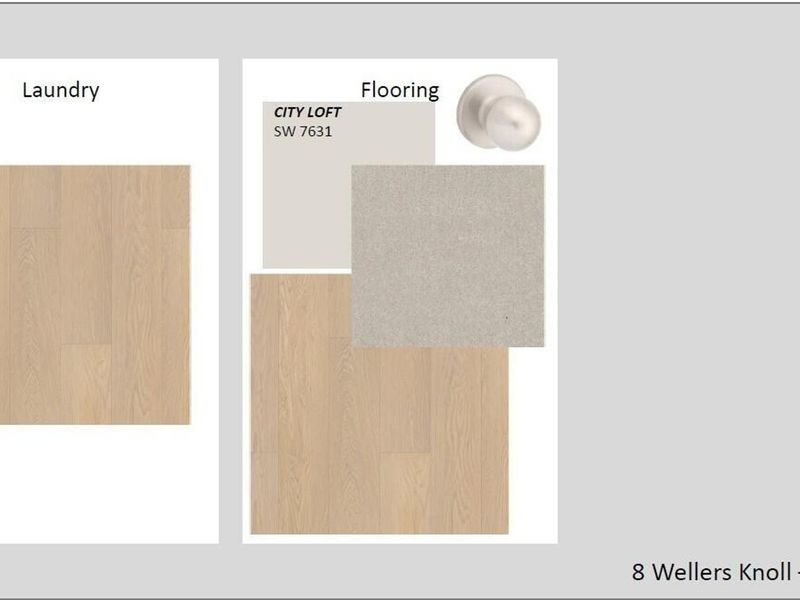 Sample of building materials used in homes in Wellers Knoll, Lillington (Image 21).