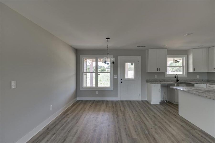 Spacious, unfurnished interior of a new home in , Hartwell (Image 10). Spacious, unfurnished interior of a new home in , Hartwell (Image 10).