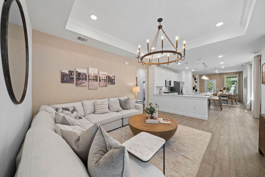 Representative furnished interior of a home built from the Lufkin by Pulte Homes in Pulte Homes at Two Step Farm, Montgomery (Image 30). Representative furnished interior of a home built from the Lufkin by Pulte Homes in Pulte Homes at Two Step Farm, Montgomery (Image 30).
