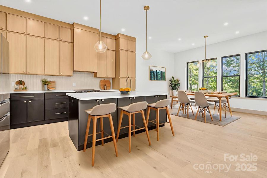 Furnished interior view inside a new home in , Candler (Image 7). Furnished interior view inside a new home in , Candler (Image 7).