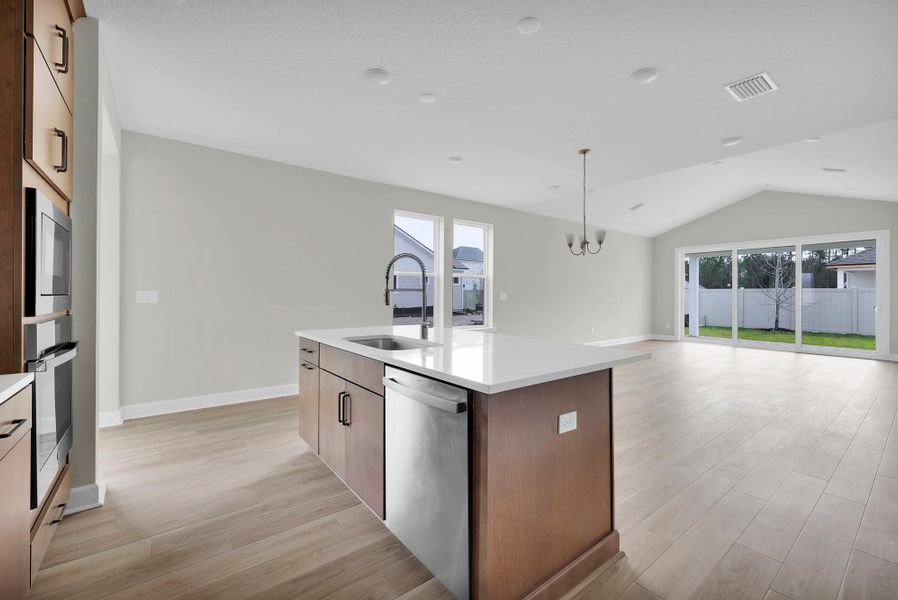 Representative furnished interior of a home built from the The Cypress by Providence Homes (Florida) in Reflections at Nocatee, Nocatee (Image 40).