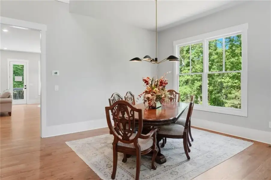 Furnished interior view inside a new home in , Canton (Image 11).