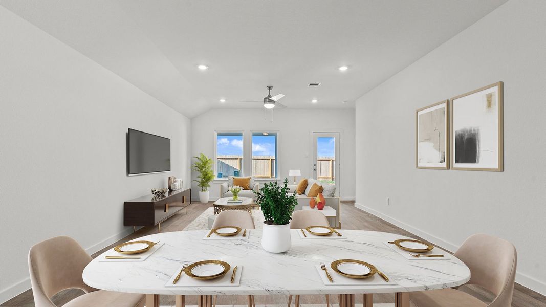 Furnished interior view inside a new home in Sorrento, Richmond (Image 12).