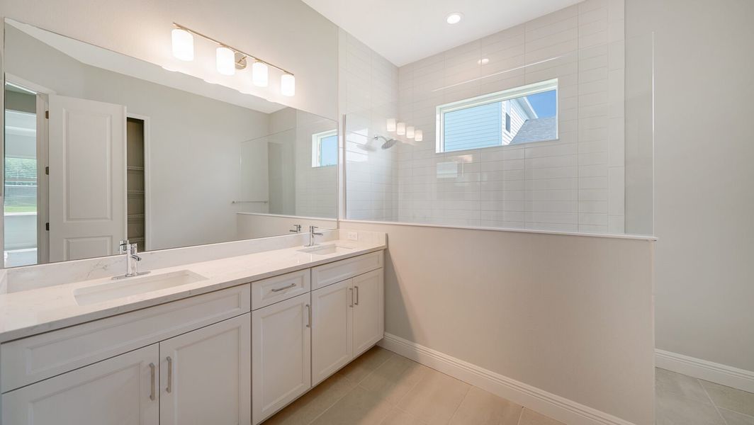 Furnished interior view inside a new home in Wildleaf at North River Ranch, Parrish (Image 12).