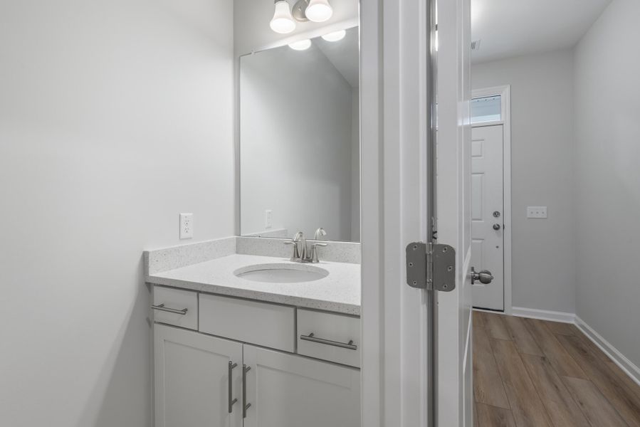 Furnished interior view inside a new home in The Landings at Montague, Goose Creek (Image 12).