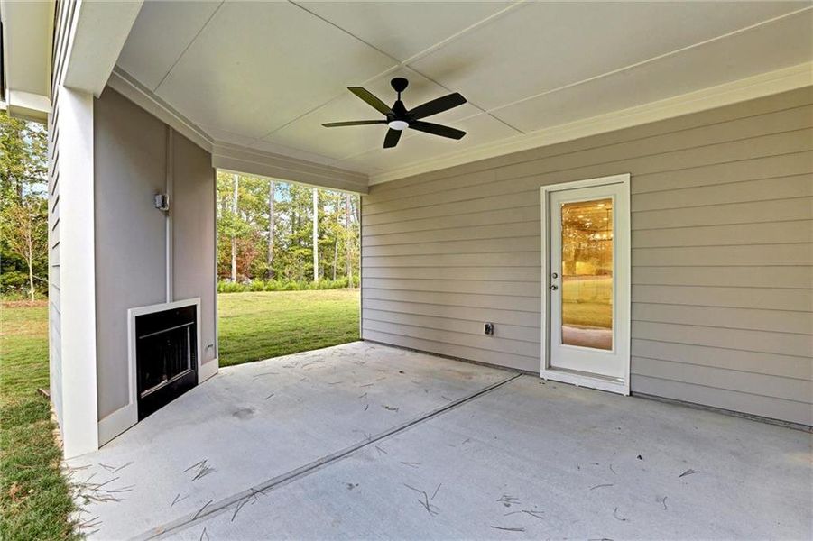 Exterior details and patio area of a home in , Lawrenceville (Image 18). Exterior details and patio area of a home in , Lawrenceville (Image 18).