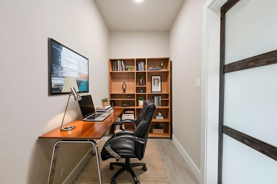 Furnished interior view inside a new home in , Franklin (Image 10).