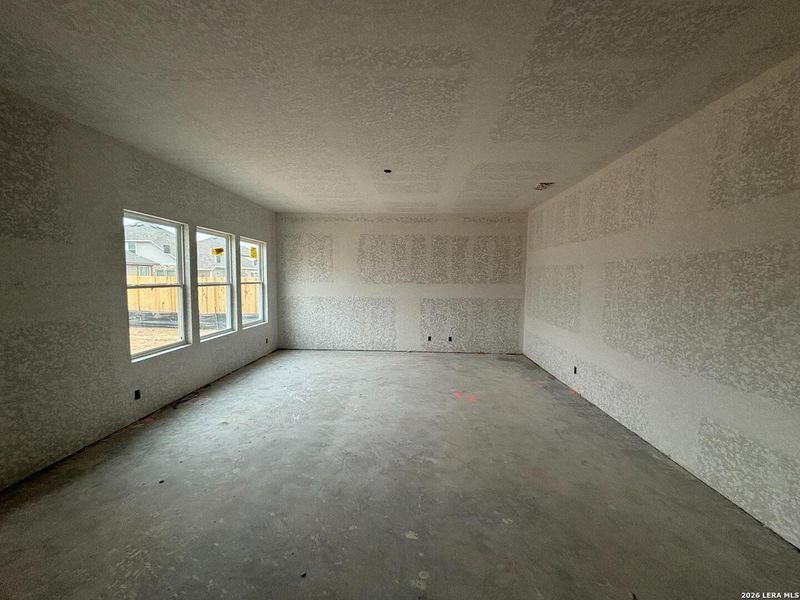 In-progress construction of a new home in Saddlebrook Ranch, Schertz, TX (Image 34).