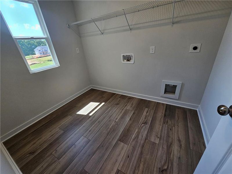 Spacious, unfurnished interior of a new home in Ellorie Estates, Dawsonville (Image 24). Spacious, unfurnished interior of a new home in Ellorie Estates, Dawsonville (Image 24).