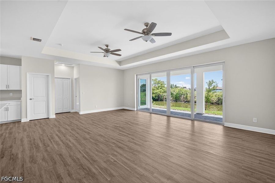 Spacious, unfurnished interior of a new home in Cape Coral, Cape Coral (Image 26). Spacious, unfurnished interior of a new home in Cape Coral, Cape Coral (Image 26).
