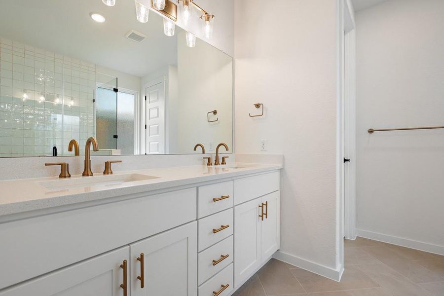 Furnished interior view inside a new home in Terrace Collection at Lariat, Liberty Hill (Image 4). Furnished interior view inside a new home in Terrace Collection at Lariat, Liberty Hill (Image 4).