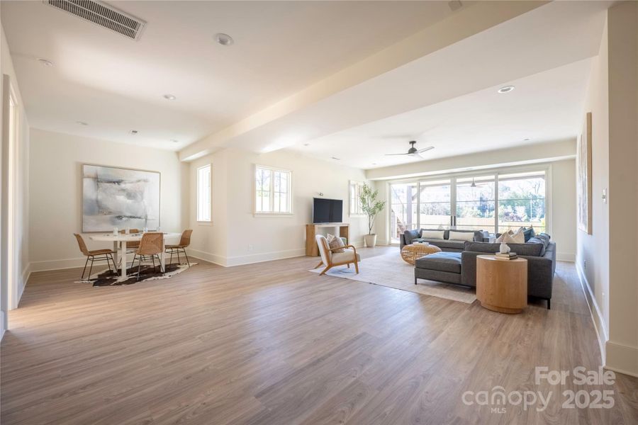 3rd Bedroom with Floor-to-Ceiling Windows and Soaring Ceilings