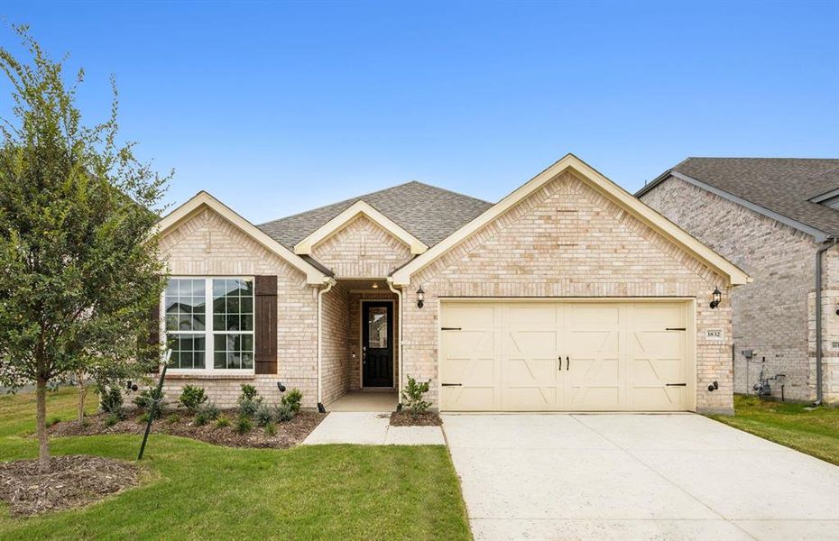 NEW CONSTRUCTION: Beautiful one-story home available at Spiritas Ranch in Little Elm