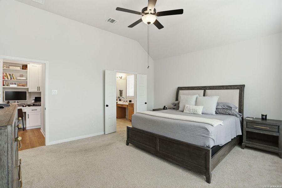 Furnished interior view inside a new home in Davis Ranch, San Antonio (Image 10).
