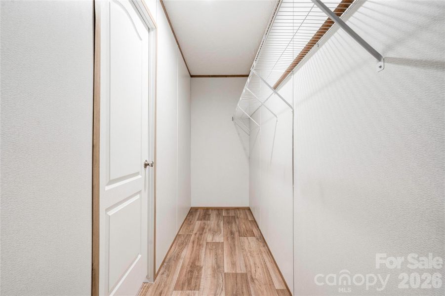 Primary Walk-In Closet