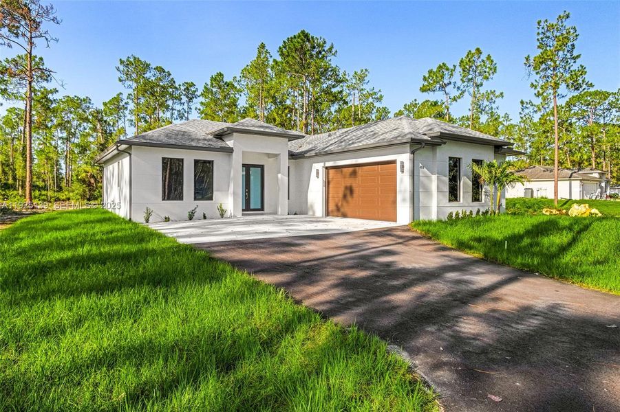 Exterior details and patio area of a home in , Naples (Image 1). Exterior details and patio area of a home in , Naples (Image 1).