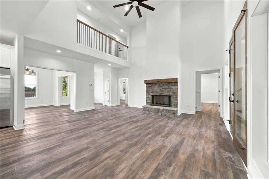 Spacious, unfurnished interior of a new home in , Cedartown (Image 35).