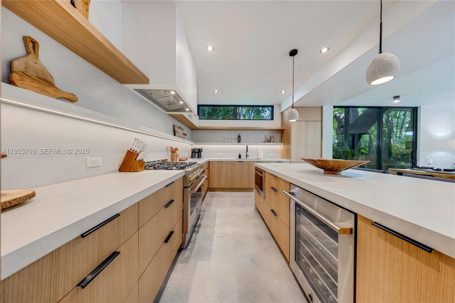 Furnished interior view inside a new home in , Miami (Image 9).