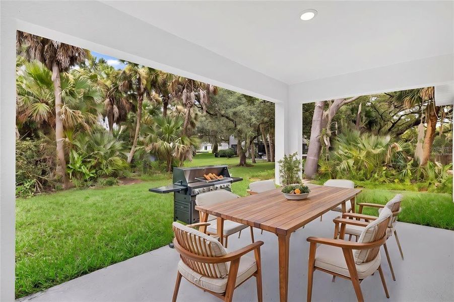 Exterior details and patio area of a home in , Port Charlotte (Image 2). Exterior details and patio area of a home in , Port Charlotte (Image 2).