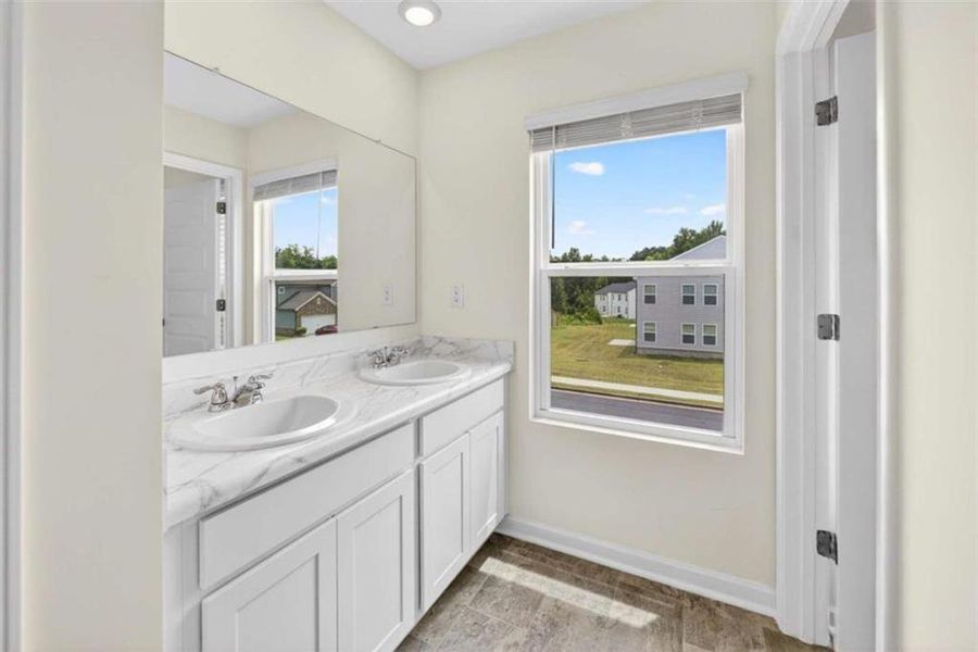 Furnished interior view inside a new home in Bailey Glynn, Covington (Image 5).