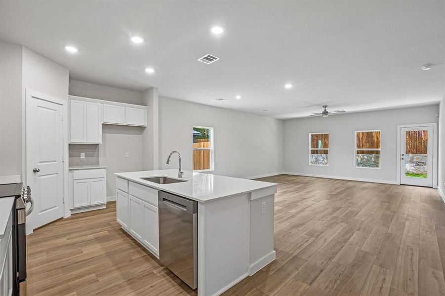 Furnished interior view inside a new home in Pennsylvania Avenue, Springtown (Image 11).