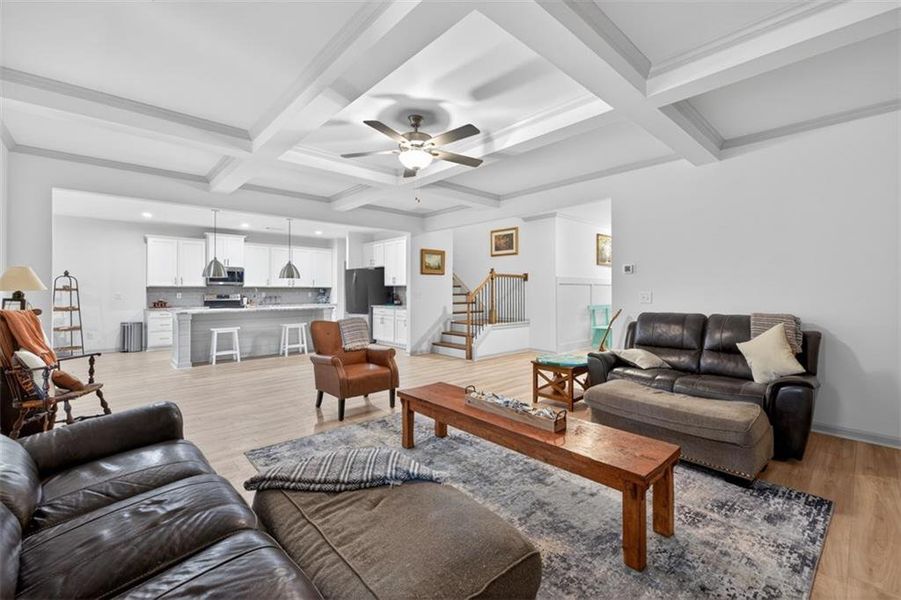 Furnished interior view inside a new home in , Winder (Image 45). Furnished interior view inside a new home in , Winder (Image 45).