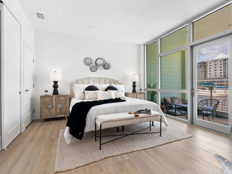 Furnished interior view inside a new home in , Sarasota (Image 56).