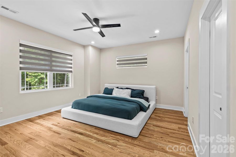 Furnished interior view inside a new home in , Charlotte (Image 8).