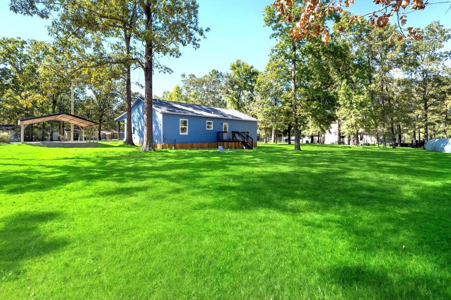 Huge Back and Side Yards