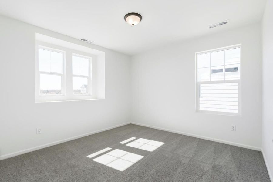 Spacious, unfurnished interior of a new home in The Nest Reserve at Canyon Creek, Erie (Image 19). Spacious, unfurnished interior of a new home in The Nest Reserve at Canyon Creek, Erie (Image 19).
