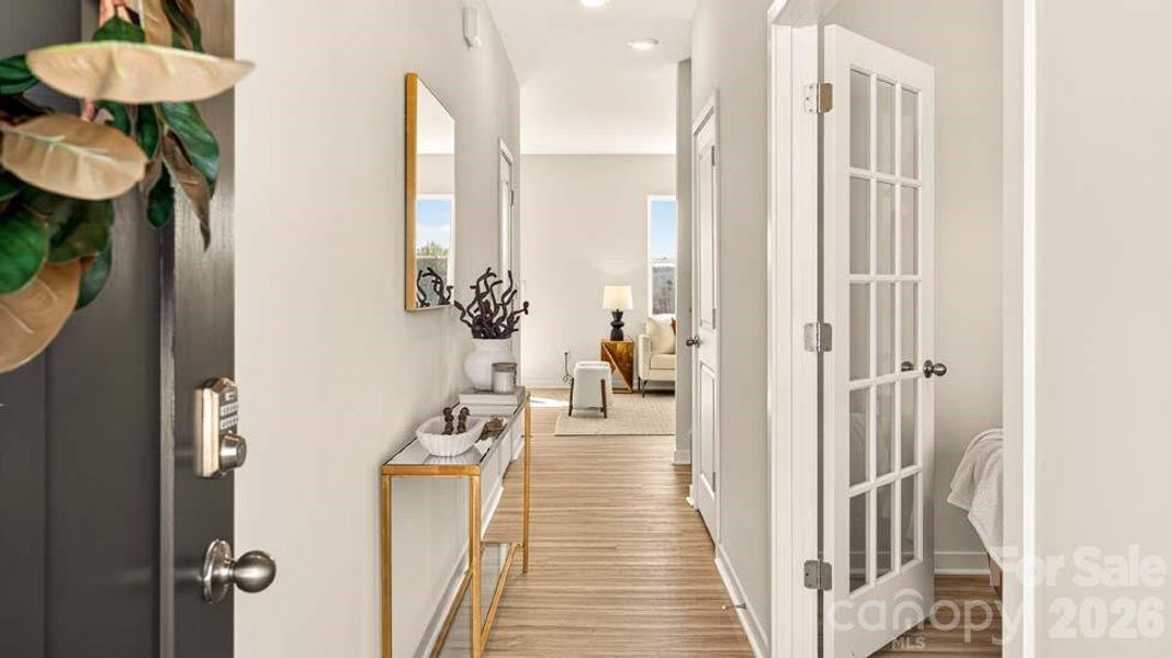 Furnished interior view inside a new home in Cline Village, Conover (Image 4).