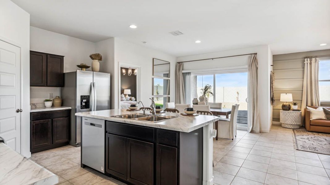 Furnished interior view inside a new home in Barnett Village, Marana (Image 5).